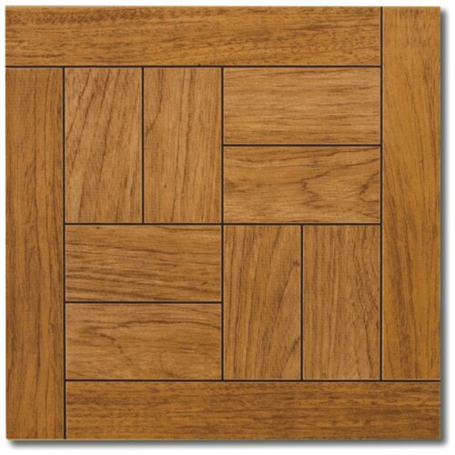 Керамическая плитка ВКЗ Паркет дерево орех 32,7x32,7 см