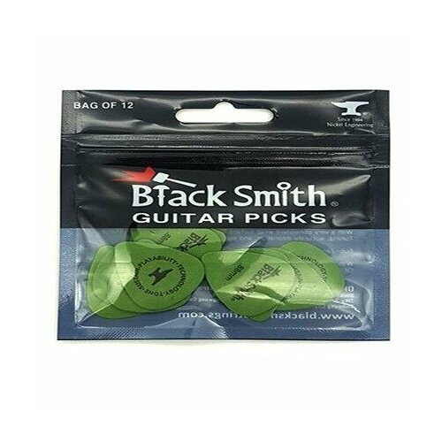 Медиатор BlackSmith Standard Picks SDP088GN-MH Medium Heavy 0.88mm Green