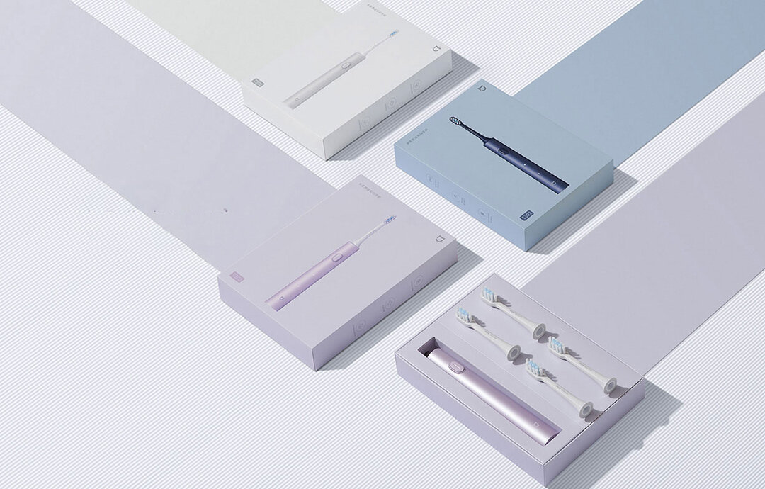 Электрическая ультразвуковая зубная щетка Xiaomi Mijia Sonic Electric Toothbrush T302 IPX8 серебристая