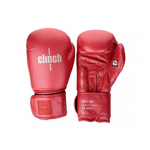 Боксерские перчатки Clinch Fight 2.0 C137 Red Metallic (12 унций)