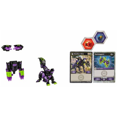 Набор игровой Bakugan Howlkor с ультра усилением+карточки 6055887/20122505