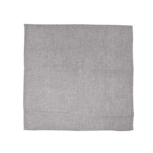 Салфетка столовая, льняная (45x45) 1 шт 10с808 неотбеленная Elin (серо-бежевый), салфетка 45x45