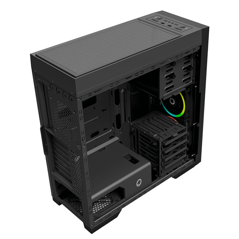 Компьютерный корпус E-ATX, без блока питания GameMax TiTan Silent - фото №10