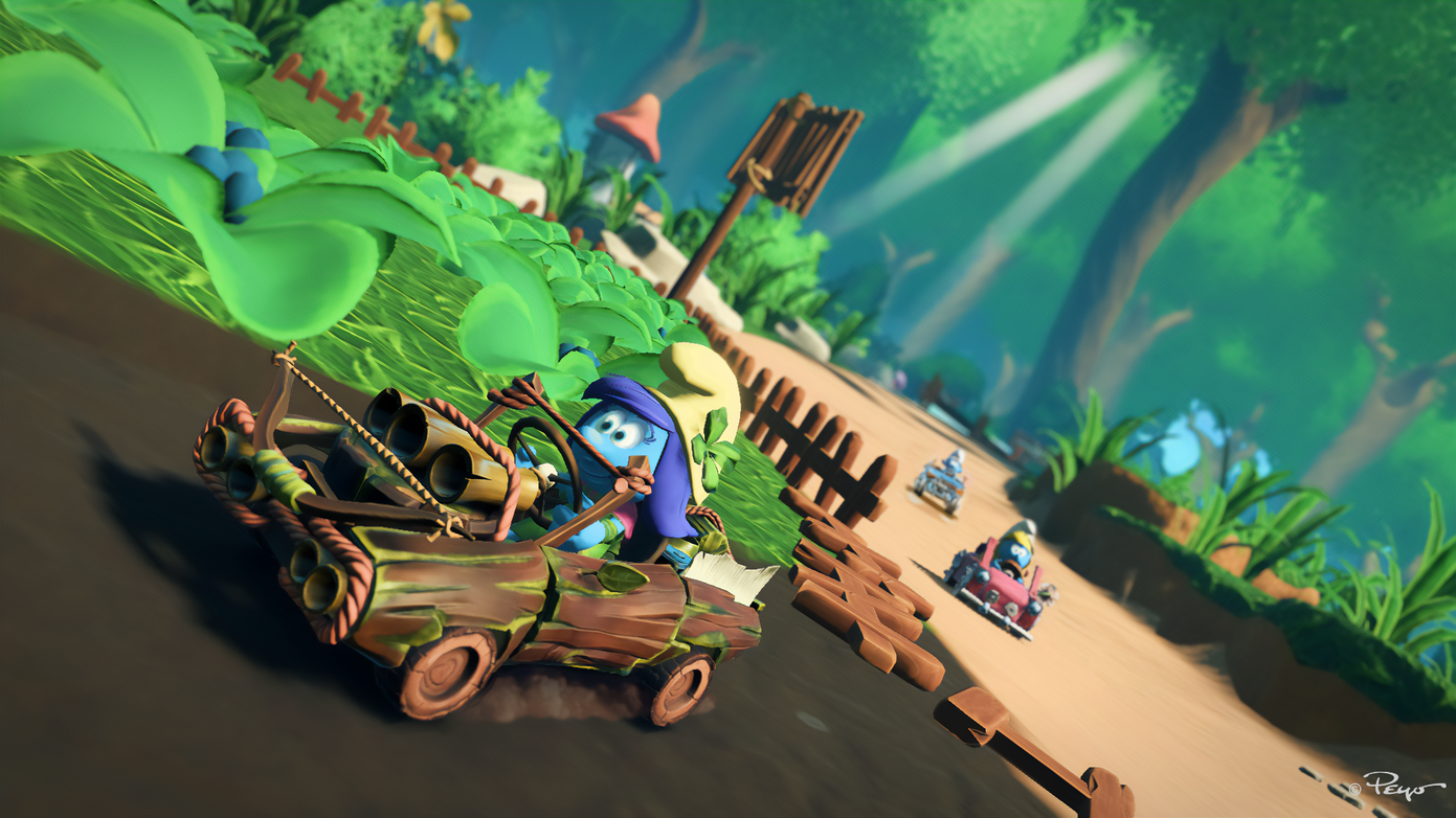 Игра PS4 Smurfs Kart, Стандартное издание - фото №5