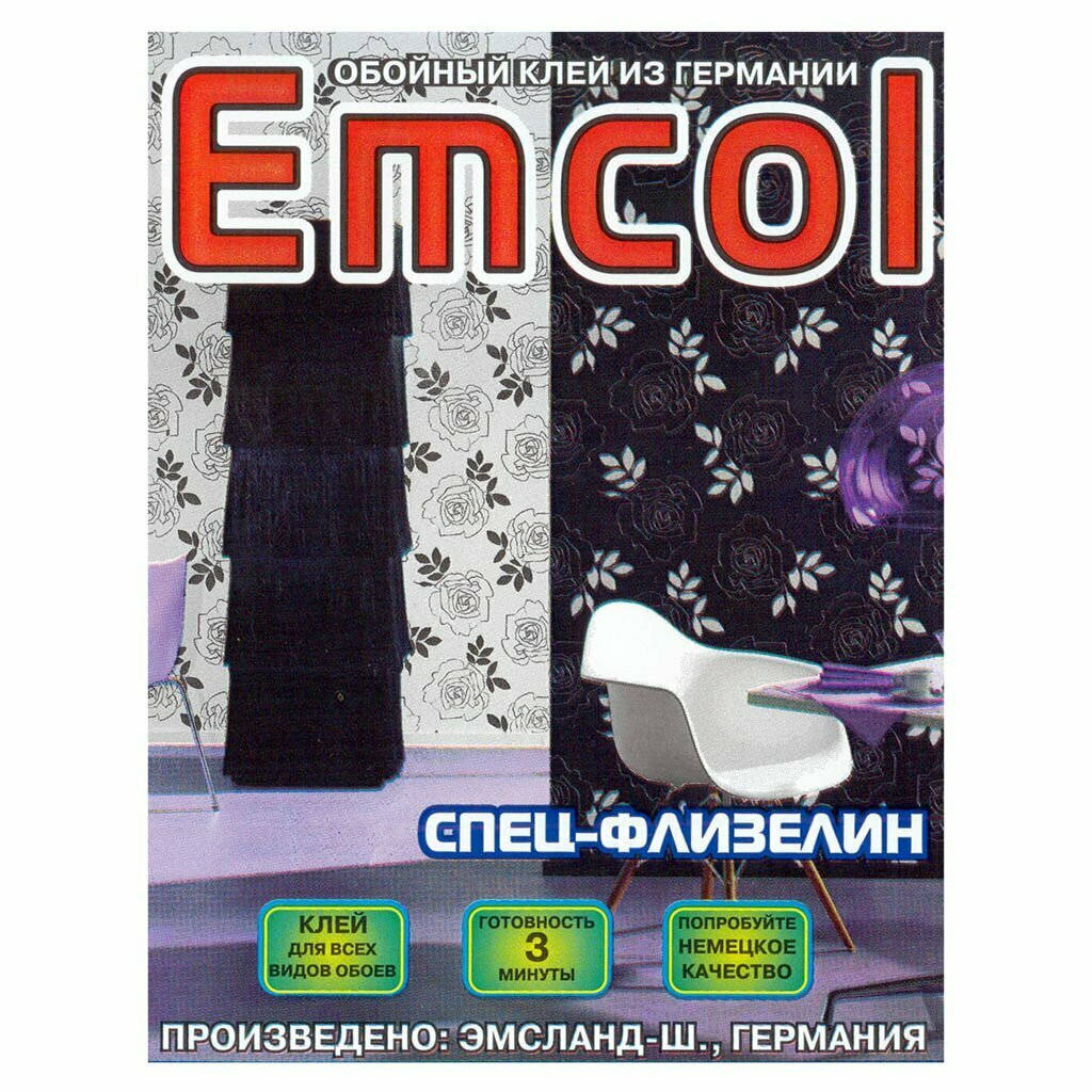 Клей для флизелиновых обоев, Экокласс, Emcol, 200 г. 206985 - фотография № 3