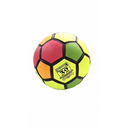 фото Разноцветный футбольный мяч для футбола 32 панели размер 5 желтый зеленый красный оранжевый markethot
