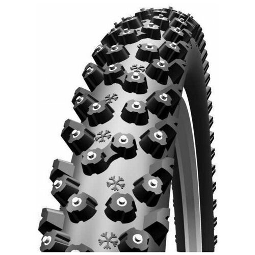 фото Запчасть schwalbe покрышка schwalbe ice spiker pro raceguard 54-559 26x2.10 всесезонный 2 чёрный