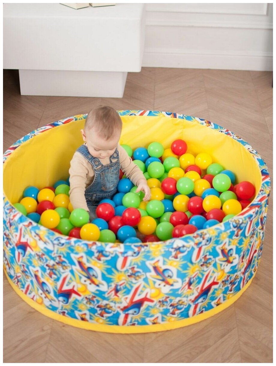Сухой бассейн для шариков Romana + 150 шариков - фотография № 13