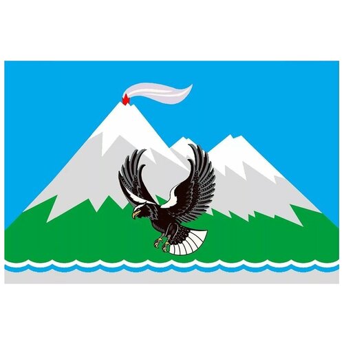 фото Флаг ключевского сельского поселения цтп «феникс»