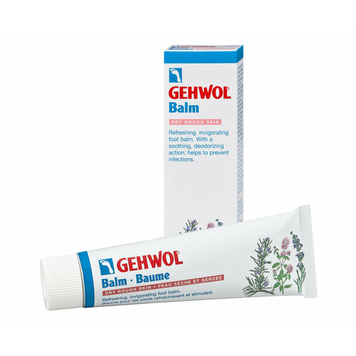 Gehwol Classic Product Balm Dry Rough Skin - Тонизирующий бальзам Авокадо для сухой и грубой кожи 75 мл gehwol тонизирующий бальзам авокадо 125 мл gehwol balm