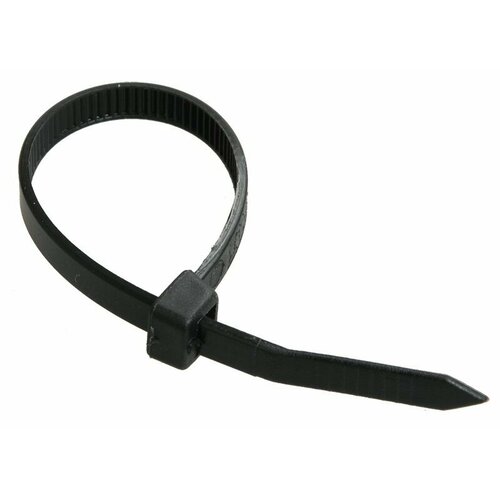 Хомут-стяжка монтажный пластиковый 36 x 200 черный 100шт Энкор 29970 308₽