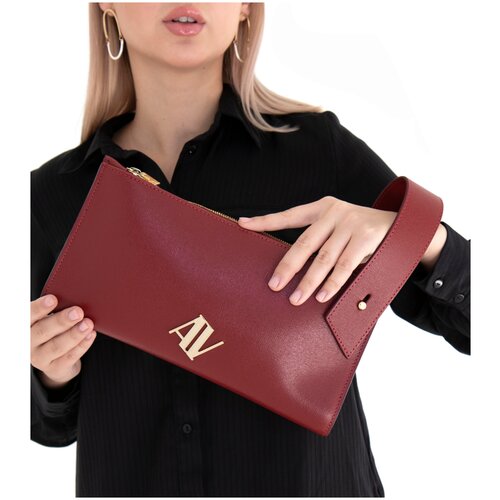 Клатч ANNA VIRGILI AIDA, красный