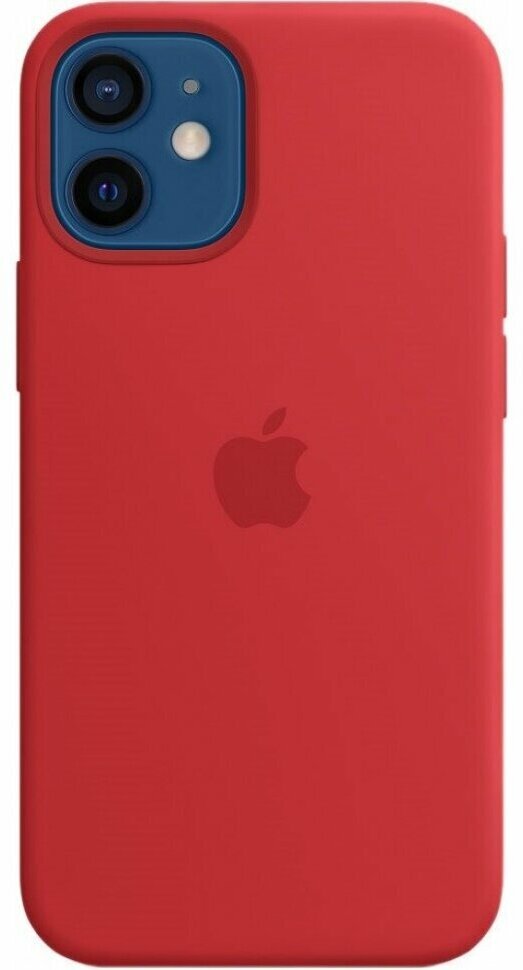 Накладка Apple Silicone Case with MagSafe для iPhone 12 mini Red (красный) (MHKW3ZE/A)