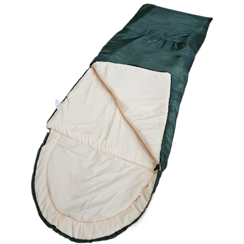 Спальный мешок Аляска/ ALASKA BalMax econom до-5 °C, зелёный(хаки) спальный мешок аляска alaska balmax econom до 5 °c зелёный хаки