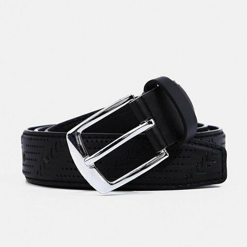 фото Ремень сима-ленд, размер 90, черный сима-лэнд