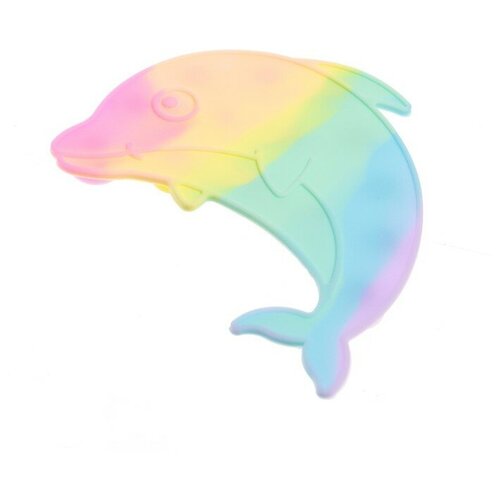 Развивающая игрушка «Дельфин» с присосками, цвета микс