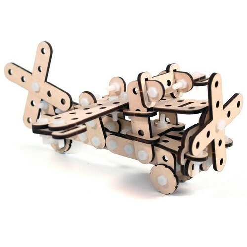 Развивающая игра «Деревянный конструктор. Самолёт»