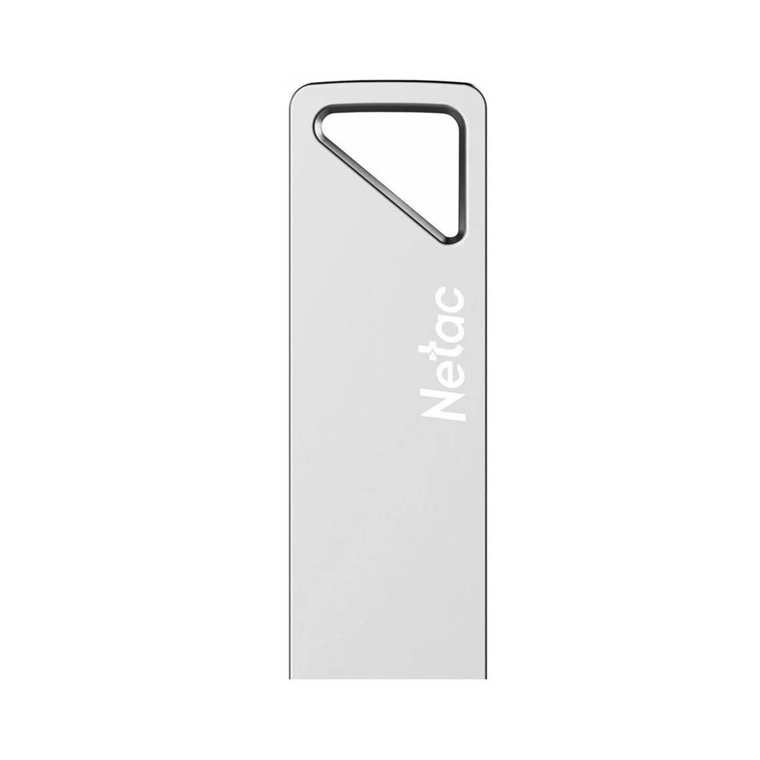 Накопитель USB 2.0 4Гб Netac U326 (NT03U326N-004G-20PN) стальной