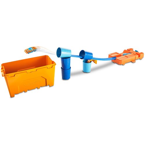 Трек Hot Wheels Track Builder FLK89 Barrel Box трек hot wheels track builder молниеносное ускорение hmc03