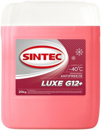 Антифриз Sintec Luxe G12+ red -40 20кг (990470)