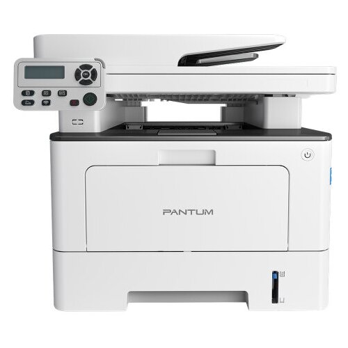 МФУ Pantum BM5106ADN, P/C/S, Mono laser, A4, 40 ppm, 1200x1200 dpi, 512 MB RAM, Duplex, ADF50, paper tray 250 pages, USB, LAN, start. cartridge 6000 p