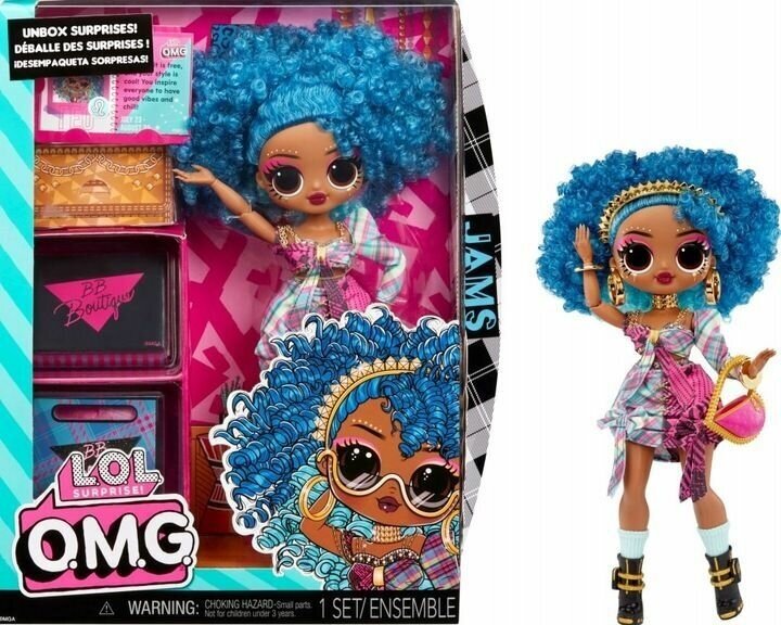 Куклы LOL Surprise OMG Fashion Doll - кукла лол сюрприз 8 серия ОМГ Фэшн Джемс (L.O.L. Surprise! OMG Jams)