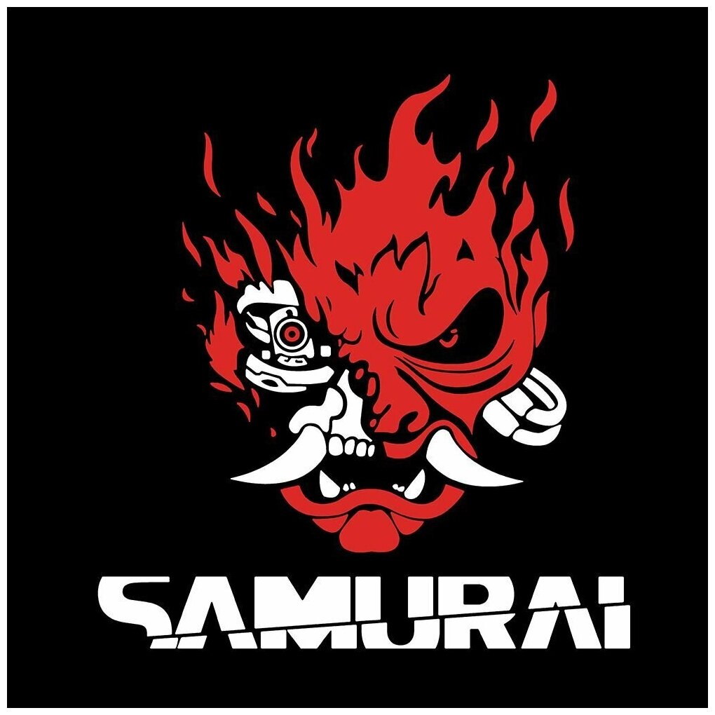 Cyberpunk samurai t shirt фото 48