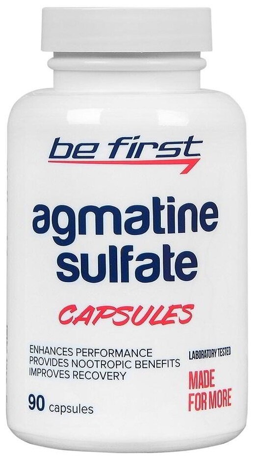 Be First Agmatine Sulfate Capsules 90 капс (Be First)