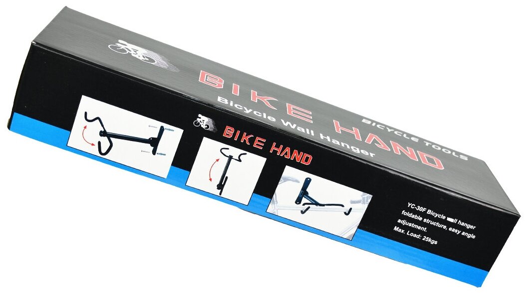 Держатель велосипеда на стену Bike Hand YC-30F, складной