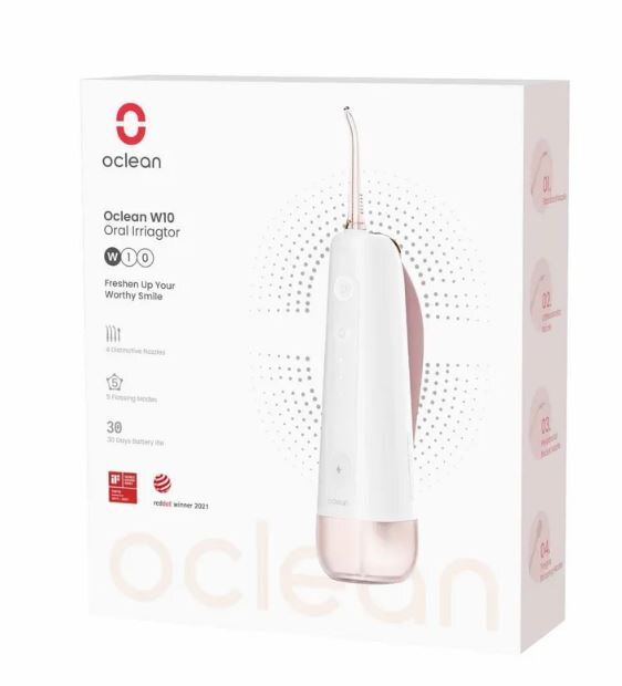 Ирригатор Oclean W10 Розовый . - фотография № 4