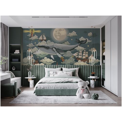 Фотообои флизелиновые встык/ Обои виниловые на флизелиновой основе на стену 