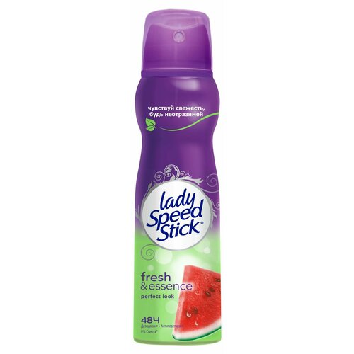 Дезодорант-антиперспирант спрей Lady Speed Stick fresh&essence Perfect look Арбуз, 150 мл, 3 шт