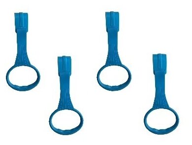 фото Пластиковые кольца Floopsi для манежа. Ручки для манежа, барьера, детской кроватки. Подвесное кольцо, держатели в манеж.