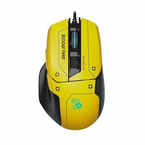 Мышь A4Tech Bloody W70 Max Punk черныйжелтый 323900₽