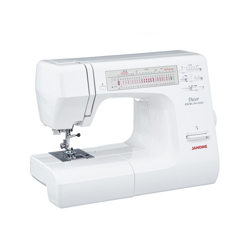 Швейная машина Janome Decor Excel Pro 5124, белый