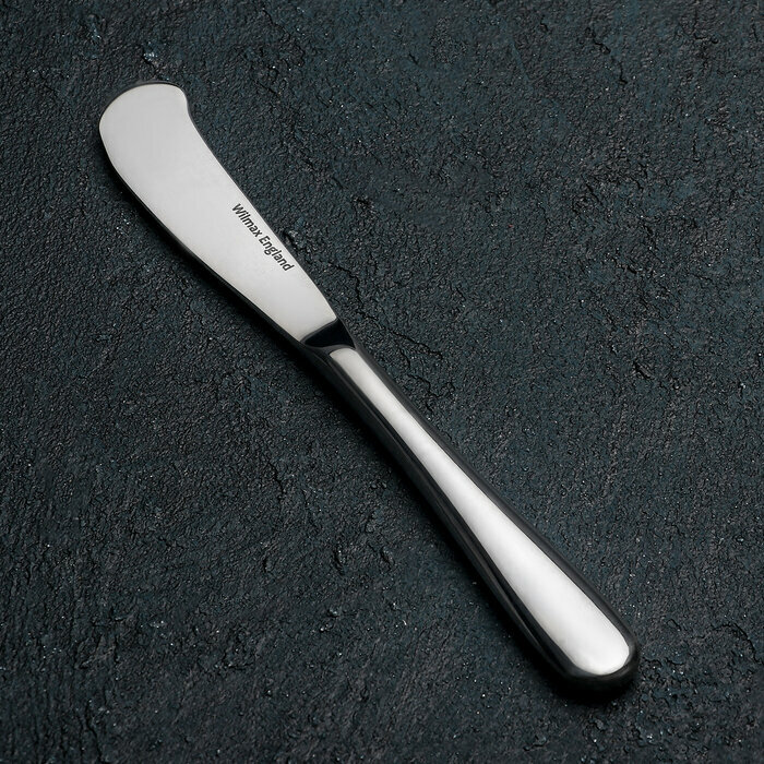 Нож для масла Stella, 17 см, цвет серебро, нержавеющая сталь, столовые приборы