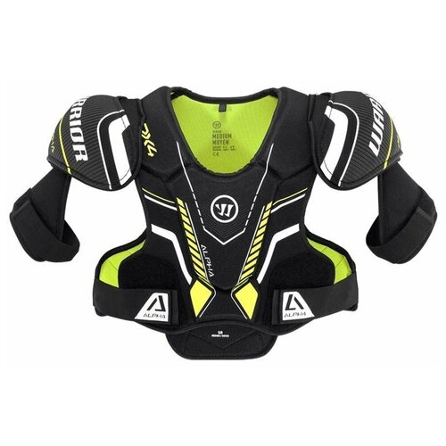 фото Защита груди/плеч warrior alpha dx4 sr shoulder pads арт.dx4spsr9-xl,р.xl,пласт.,синт.пен,пол.,чер