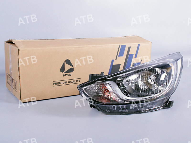 Фара Hyundai Solaris 10-14 эл. кор. 8 конт. левая