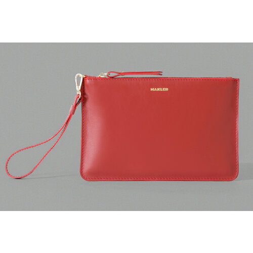 Сумка MAKLER, фактура гладкая, бежевый, белый