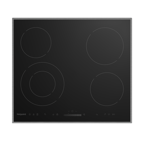 Электрическая варочная поверхность Hotpoint HR 6T2 X S 60 см черный 2649900₽