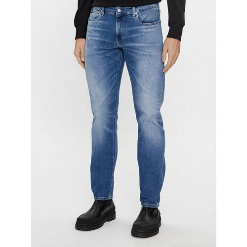 Джинсы Calvin Klein Jeans, размер 36/34, синий джинсы calvin klein размер 36 34 синий