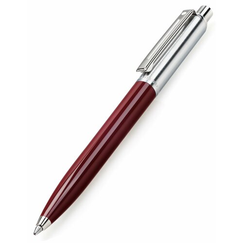 Шариковая ручка SHEAFFER Sentinel Chrome Plated Cap Resin Burgandy Barrel Nickel Pl (SH E23217250)