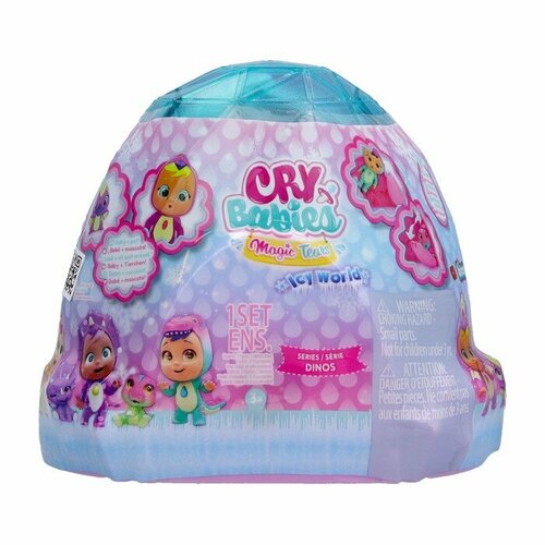 IMC Toys Игровой набор «Волшебные слёзки. Дом Дино», Cry Babies