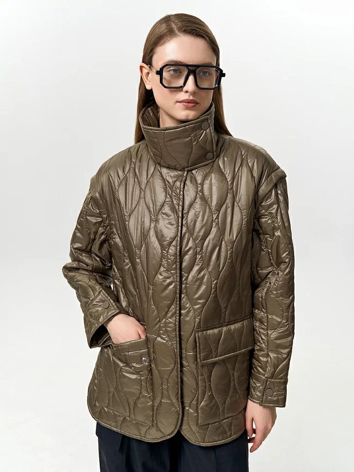 Ветровка Calista Утепленная куртка из стеганой непромокаемой ткани