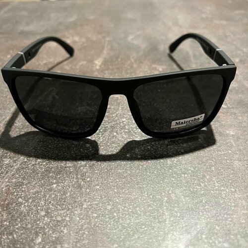 Солнцезащитные очки Maiersha Polarized 25, черный солнцезащитные очки alberto casiano legend matte black polarized черный поляризация