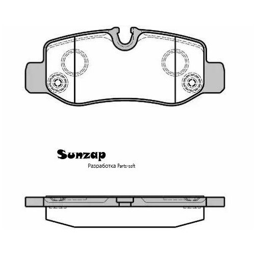 ROAD HOUSE 2162400 Колодки торм. диск. задн. MERCEDES V-CLASS (W447) (03/14-)