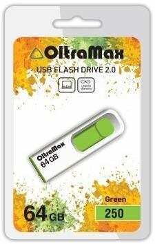 USB флэш-накопитель (OLTRAMAX OM-64GB-250-зеленый)