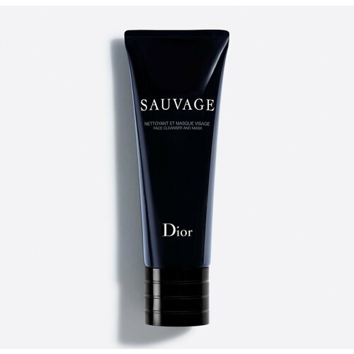 Dior SAUVAGE очищающее средство И маска для лица, 120 ml гель маска для лица dior sauvage 120 мл