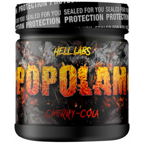 Hell Labs POPOLAM 195 гр (вишня-кола) бутылочки вишня кола кислые 1 кг