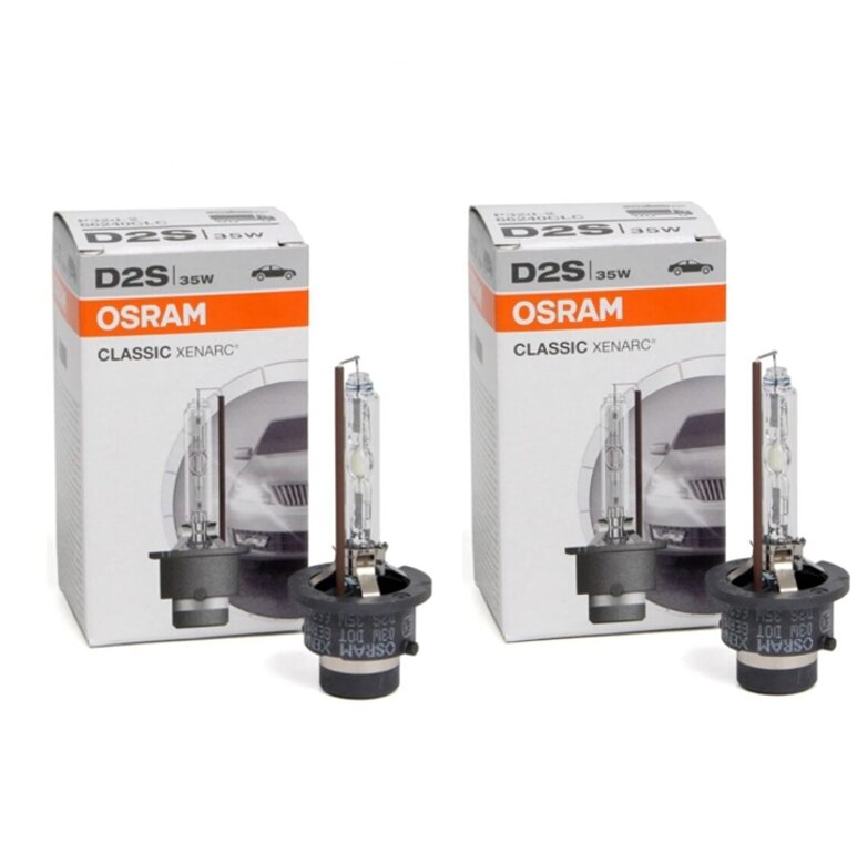 Комплект ксеноновых ламп D2S 2 штуки Osram Classic XENARC, 66240